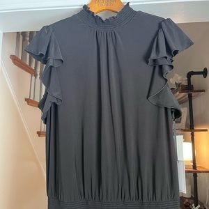 1. State Flutter Sleeve Dress